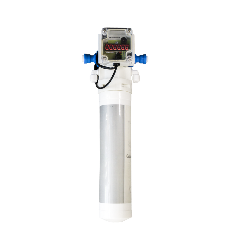 Evido GREEN vízszűrő átfolyásmérővel 105570