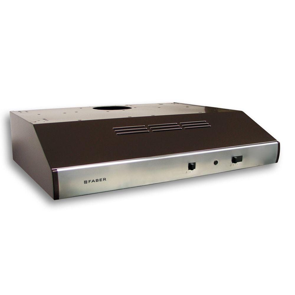Faber 741 Base BR/X A60 páraelszívó inox/barna 60cm hátsó kivezetéssel 300.0557.508 akciós termékkép 1