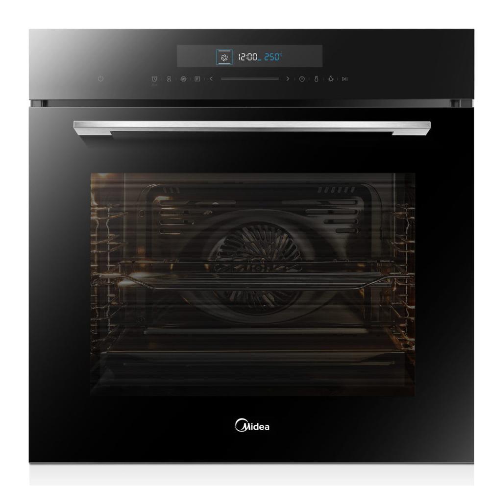 Midea 7NA30T1 beépíthető gőzsütő fekete akciós termékkép 1