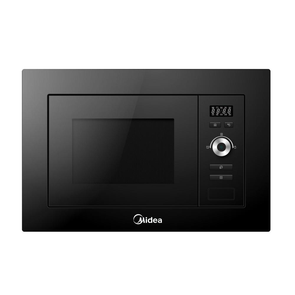 Midea AG820BS9 beépíthető mikrohullámú sütő fekete 20L akciós termékkép 1