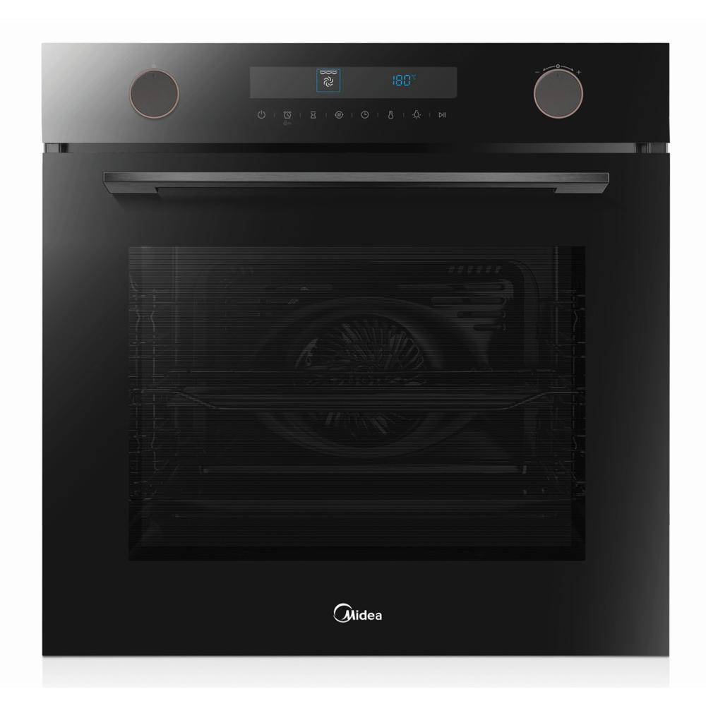 Midea 7NP30E0B beépíthető sütő fekete pirolítikus MD1902008 akciós termékkép 1