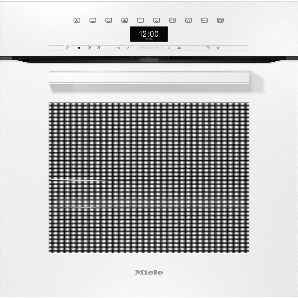 Miele H 7464 BP briliánsfehér beépíthető kompakt sütő akciós termékkép 1
