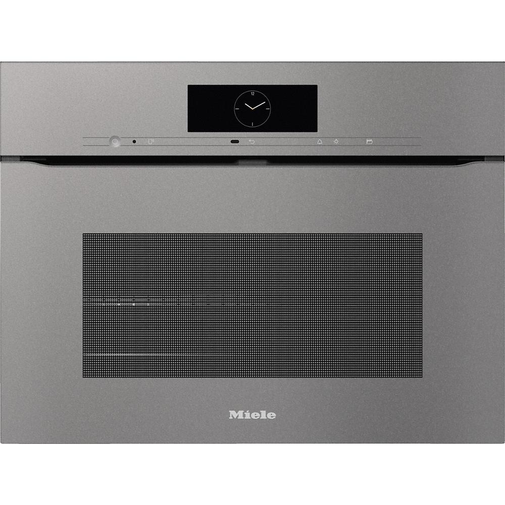 Miele H 7840 BPX Grafitszürke beépíthető fogantyú nélküli kompakt sütő akciós termékkép 1