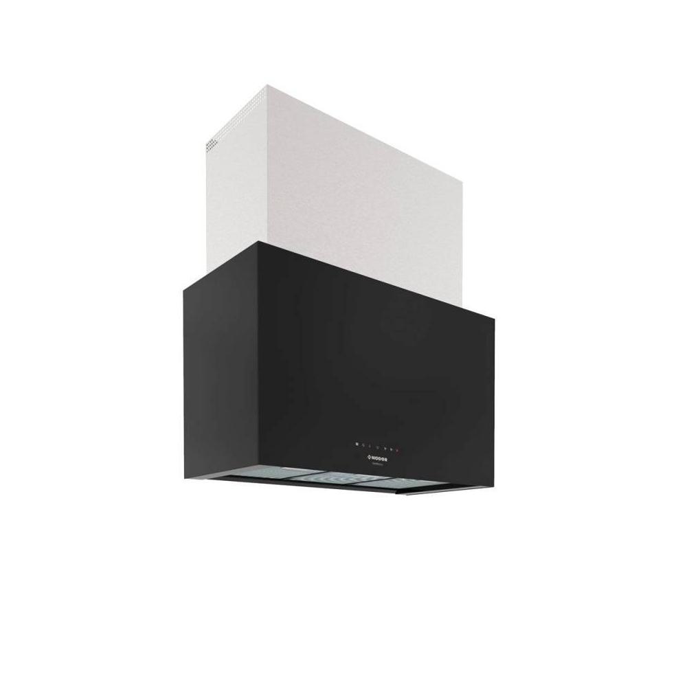 NODOR Páraelszívó NorBreeze CUBE GLASS ECO 90 BK akciós termékkép 1