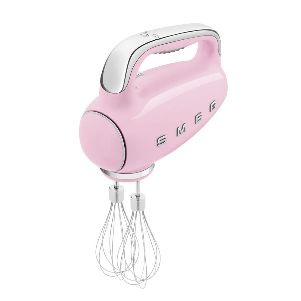 Smeg HMF01PKEU kézi mixer retro 250W rózsaszín akciós termékkép 1