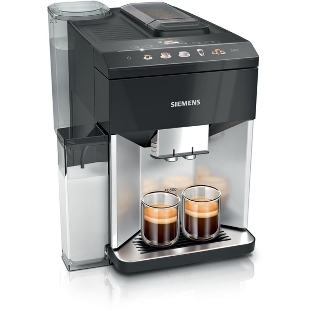 Siemens TQ513R01 automata kávéfőző iAroma System coffeeSelect Display ezüst/fekete EQ500 akciós termékkép 1