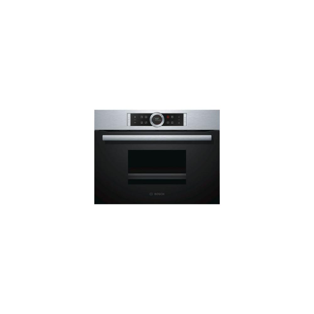 Bosch CDG634AS0 beépíthető kompakt gőzpároló nemesacél 45cm Serie8 akciós termékkép 1
