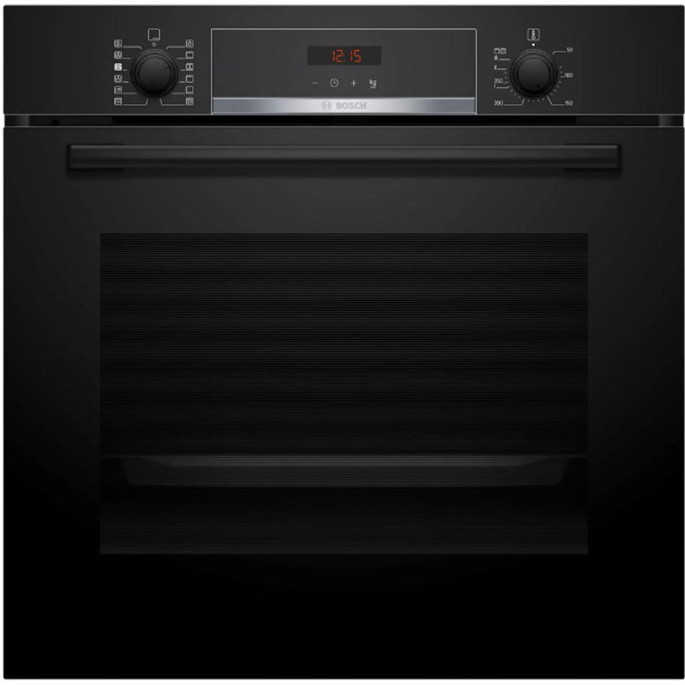 Bosch HRA574BB0 beépíthető sütő gőzfunkciós fekete pirolítikus Serie4 akciós termékkép 1