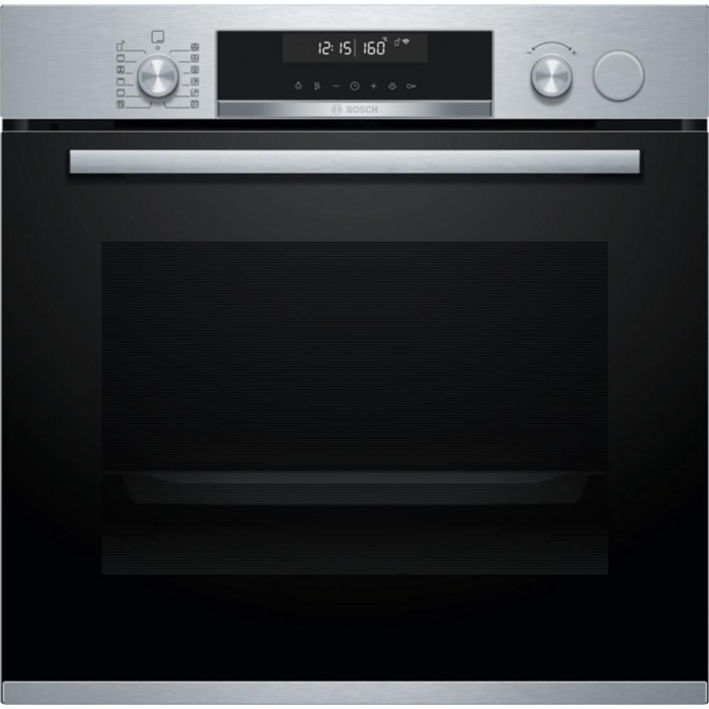 Bosch HRG5785S6 gőzfunkciós sütő Home Connect pirolítikus nemesacél Serie6 akciós termékkép 1