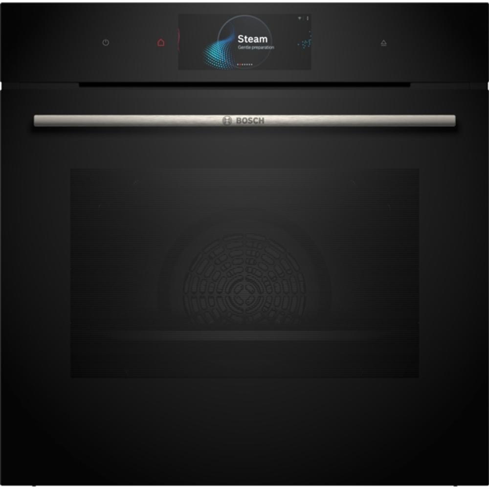 Bosch HSG7584B1 gőzsütő TFT TouchDisplay Pro PerfectBake Plus sütőszenzor maghőmérő EcoClean fekete Serie8 akciós termékkép 1