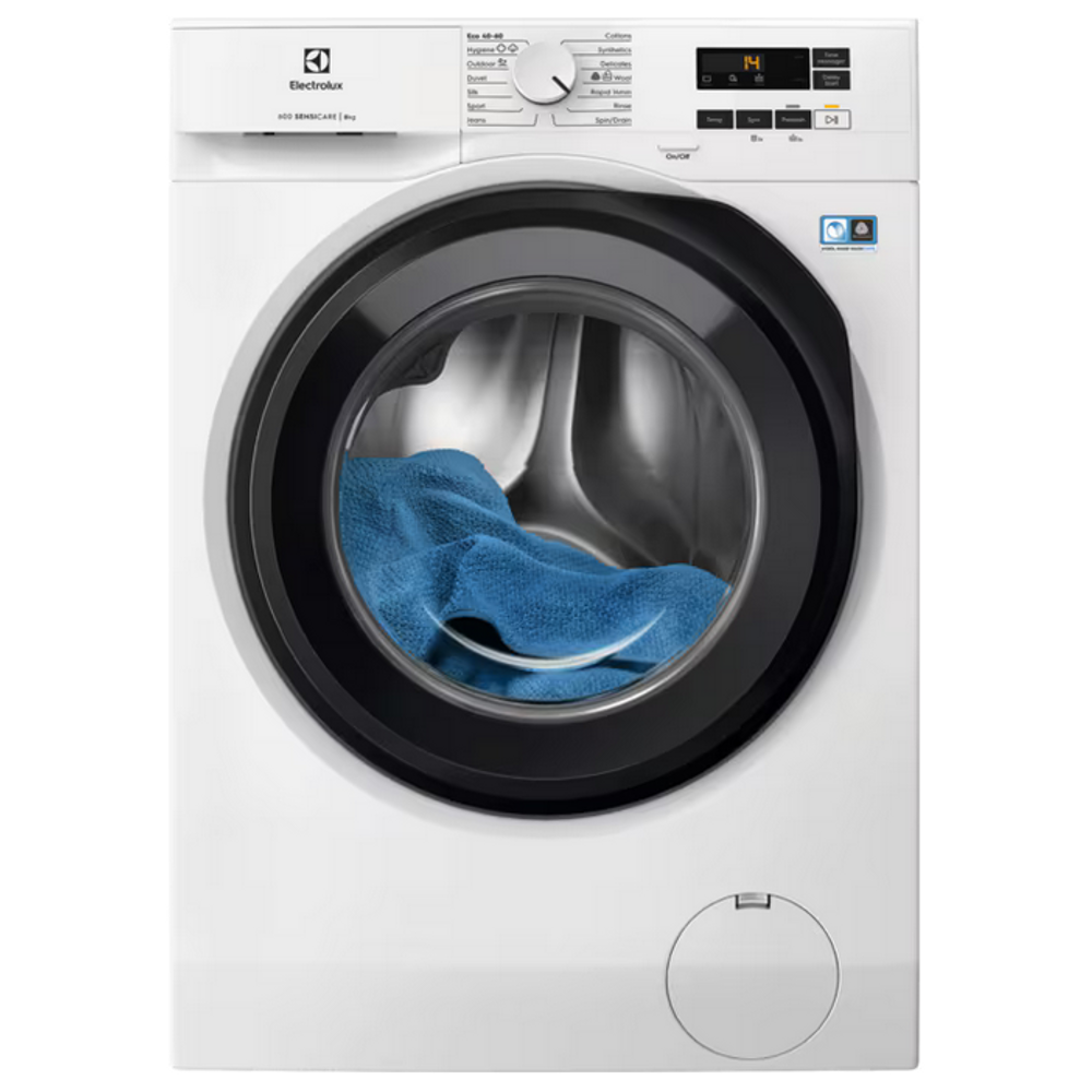 Electrolux EW6F1482E SensiCare Elöltöltős mosógép, gőzzel, 8 kg akciós termékkép 1