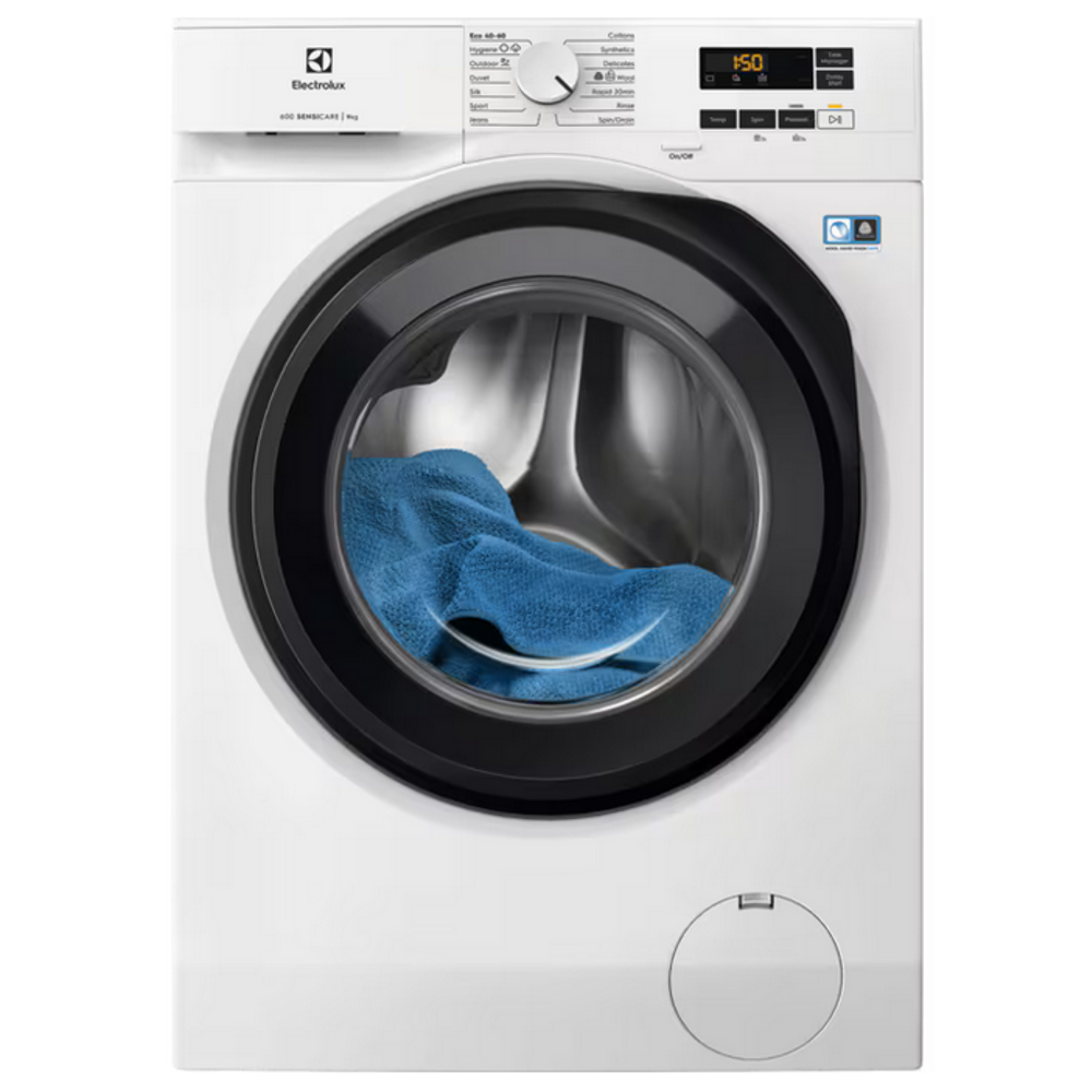 Electrolux EW6F1492E SensiCare Elöltöltős mosógép, gőzzel, 9 kg akciós termékkép 1