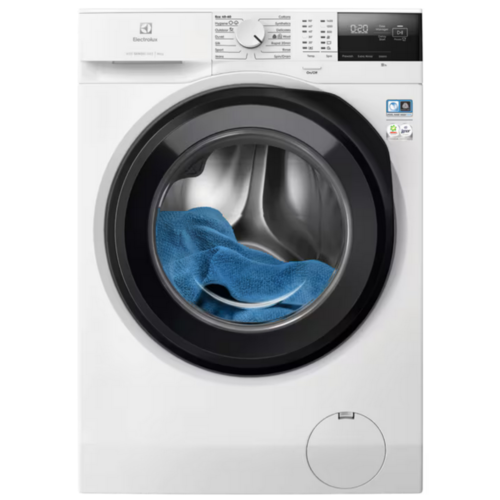 Electrolux EW6F2412E SensiCare Elöltöltős mosógép, gőzzel, 10 kg akciós termékkép 1