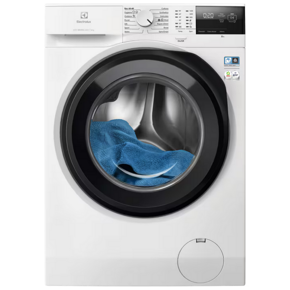 Electrolux EW6F2492E SensiCare Elöltöltős mosógép, gőzzel, 9 kg akciós termékkép 1