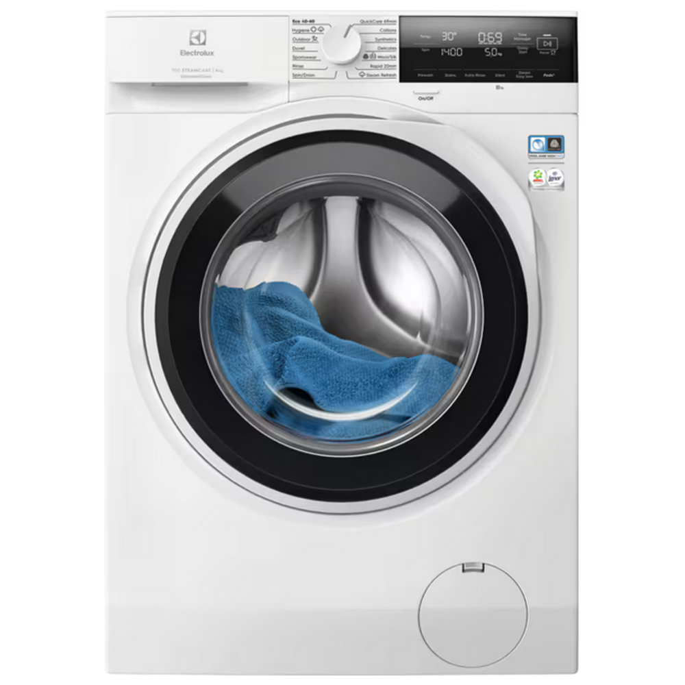 Electrolux EW7F3484UE SteamCare Elöltöltős mosógép, SteamRefresh, Hygiene, UniversalDose, QuickCare, 8 kg akciós termékkép 1