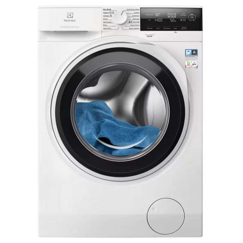 Electrolux EW7F3694E SteamCare Elöltöltős mosógép, SteamRefresh, Hygiene, 9 kg akciós termékkép 1