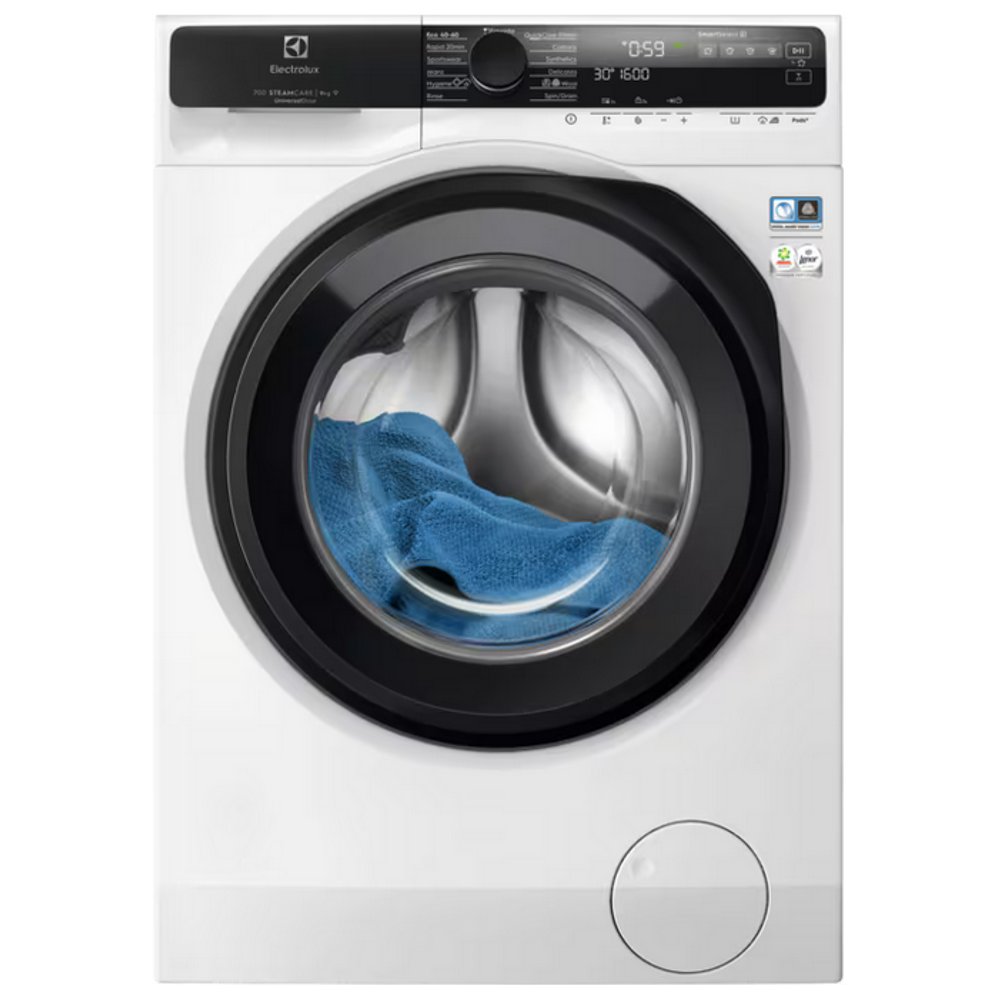 Electrolux EW7F5692QE SteamCare Elöltöltős mosógép, Hygiene, UniversalDose, QuickCare, 9 kg, Wifi akciós termékkép 1