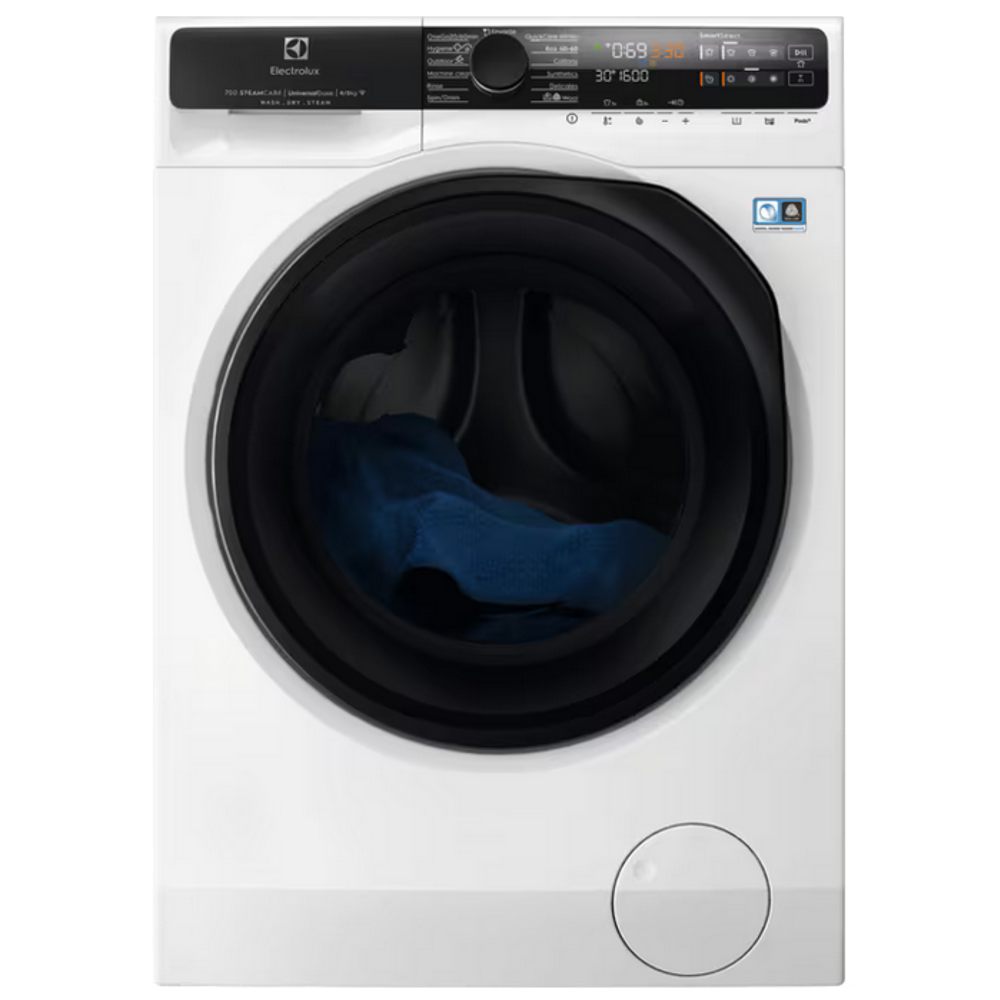 Electrolux EW7W5697QE SteamCare Mosó-szárítógép, Hygiene, UniversalDose, QuickCare, 9/5 kg, Wifi akciós termékkép 1