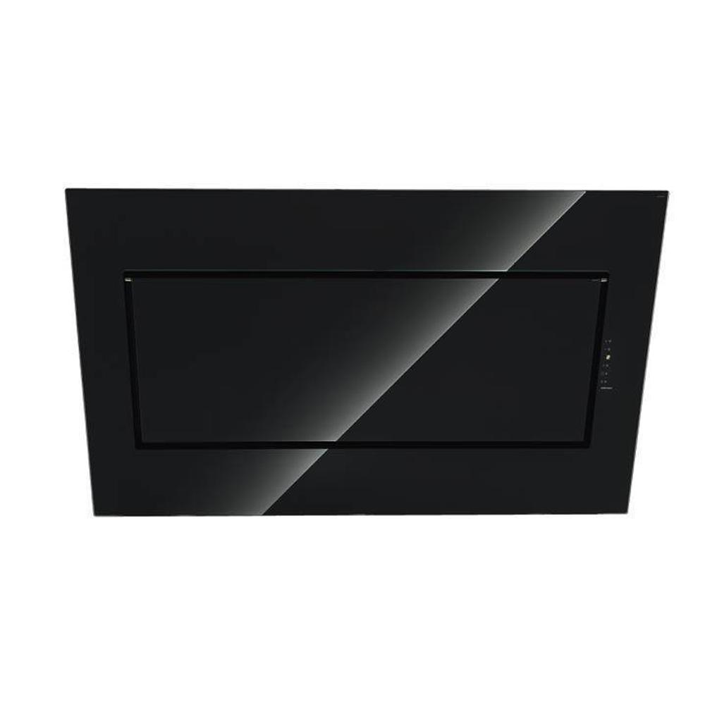 Falmec QUASAR EVO GLASS 90 fekete döntött fali páraelszívó 90cm akciós termékkép 1