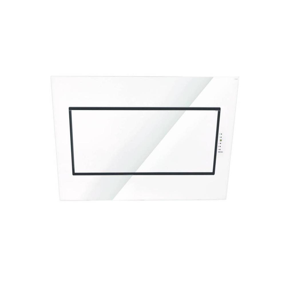 Falmec QUASAR EVO GLASS 90 fehér döntött fali páraelszívó 90cm akciós termékkép 1