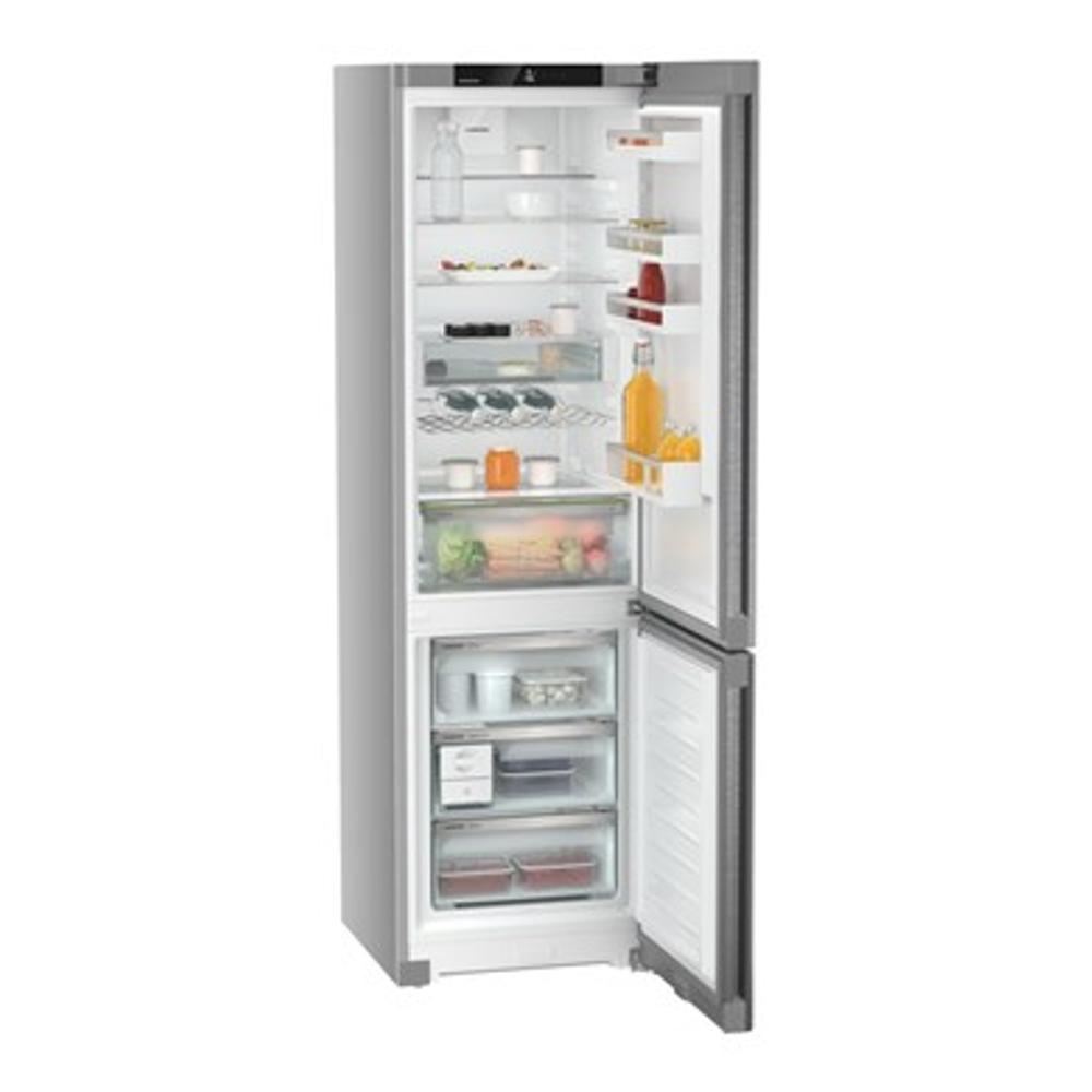 Liebherr CNsdb 5723 Plus NoFrost alulfagyasztós hűtő nemesacél 202x60x68cm akciós termékkép 1
