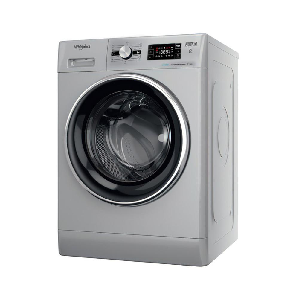 Whirlpool AWG 1114 SD félprofesszionális mosógép ezüst 11kg kapacitás akciós termékkép 1