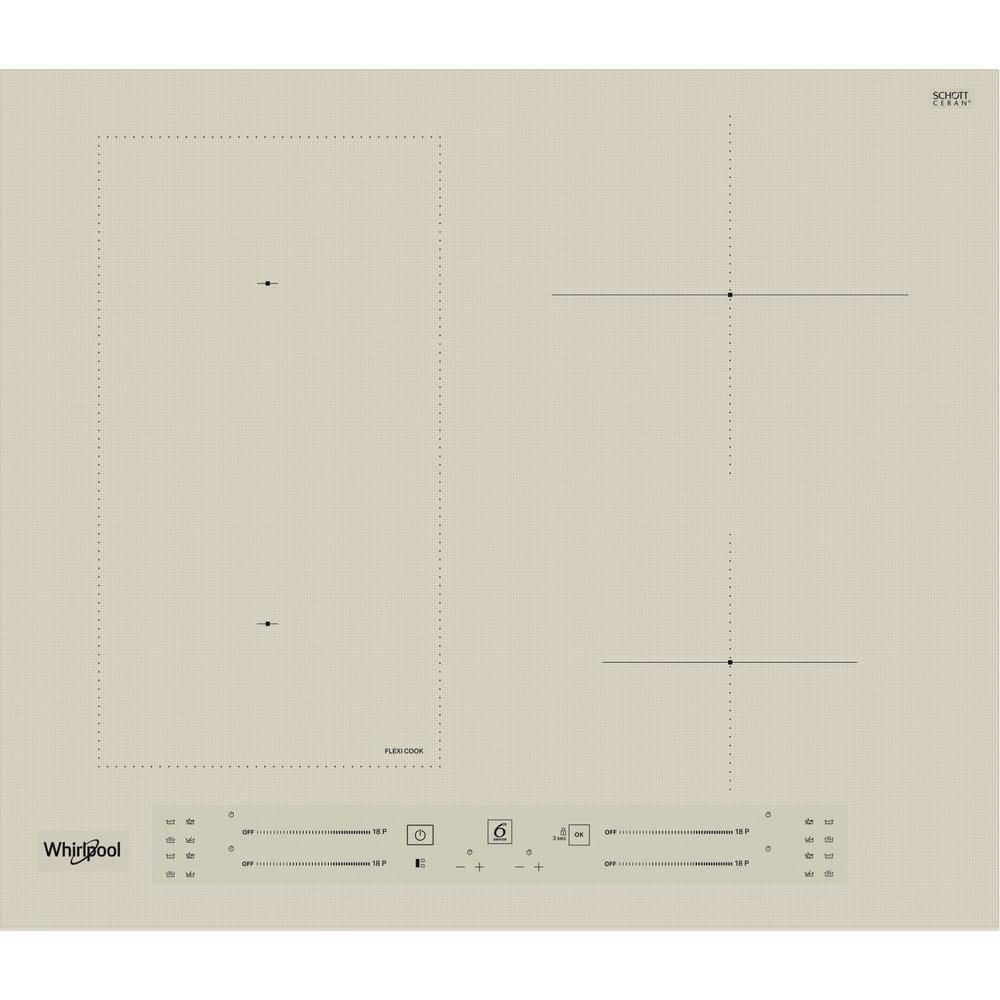 WHIRLPOOL WL S2760 BF/S indukciós főzőlap akciós termékkép 1
