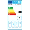 Kép 8/8 - Cata Döntött Páraelszívó AG4-A600 GWH fehér