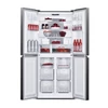 Kép 2/5 - DAVOLINE Négyajtós hűtőszekrény D4SS-421D IX Inox