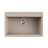 Kép 1/2 - Elleci Best 130 Workstation Gránit mosogató medence G51 avena