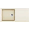 Kép 1/2 - ELLECI Easy 480 Gránit Mosogató G62 bianco antico