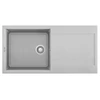 Kép 1/2 - ELLECI Easy 480 Gránit Mosogató M79 aluminium