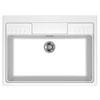 Kép 1/3 - ELLECI Keratek Spazio 900 EXTRA Mosogatótálca K96 White