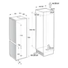 Kép 11/12 - GORENJE BEÉPÍTHETŐ KOMBINÁLT HŰTŐSZEKRÉNY G400 - NRKI519E41