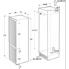Kép 9/9 - GORENJE BEÉPÍTHETŐ KOMBINÁLT HŰTŐSZEKRÉNY G200 - RKI517EP1