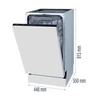 Kép 2/8 - GORENJE Teljesen Beépíthető Mosogatógép - GV520E10