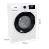 Kép 6/11 - GORENJE Szabadonálló elöltöltős keskeny mosógép W1NGPI61SBS