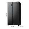 Kép 5/9 - Gorenje NRR9185EABXL Side By Side hűtőszekrény