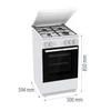 Kép 7/13 - Gorenje GG5A14WJ Gáztűzhely