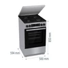 Kép 6/13 - GORENJE Kombinált Tűzhely GK5C63SH