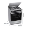 Kép 7/14 - GORENJE GKS6C71XF kombinált tűzhely