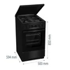 Kép 7/15 - GORENJE Kombinált Tűzhely MEKS5141BM