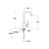 Kép 2/2 - Mofém Junor Evo X Mosdó Csaptelep 150-0074-00