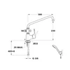 Kép 2/2 - Mofém Junor Evo Kád-Mosdó (KMT) Csaptelep 155-0050-00