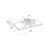Kép 2/5 - Sirius SLT-971 120 TW INOX Brushless mennyezeti páraelszívó