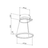 Kép 2/3 - Sirius Páraelszívó SLT-973 HALO EM H200 TW WI-FI inox motor nélkül