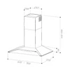Kép 2/5 - Sirius Páraelszívó SLTC-97 JEEG TW 60 cm fehér