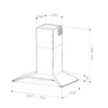 Kép 2/4 - Sirius Páraelszívó SLTC-97 JEEG TW 90 cm fehér