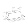 Kép 2/5 - Sirius SM-927 páraelszívó 52 cm Fehér