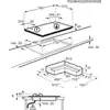 Kép 7/7 - AEG HKB75453NB Beépíthető gáz főzőlap Hob2Hood